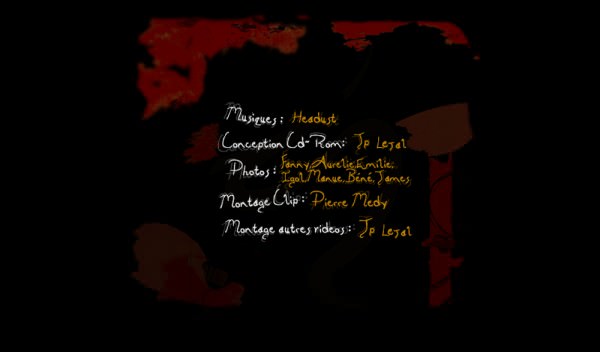 CD-ROM of a "Headust" album CD-ROM of a "Headust" album