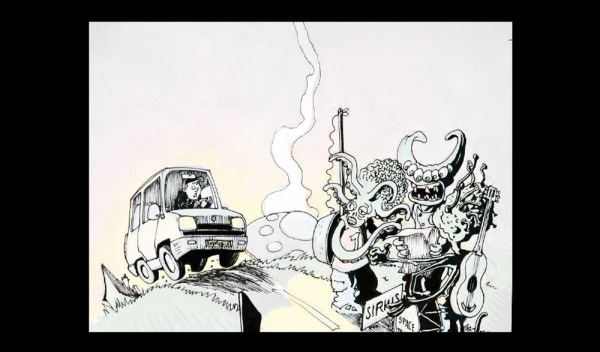 CD-ROM for an album of "David Vincent et ses Mutants" CD-ROM for an album of "David Vincent et ses Mutants"