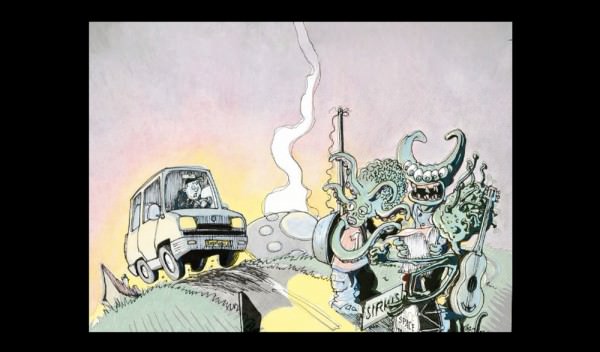 CD-ROM for an album of "David Vincent et ses Mutants" CD-ROM for an album of "David Vincent et ses Mutants"