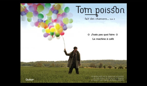 CD-ROM for the album of "Tom Poisson" CD-ROM for the album of "Tom Poisson"