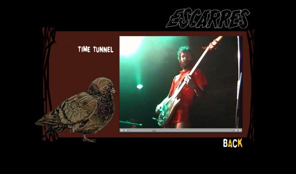 CD-ROM of an "Escarres" album CD-ROM of an "Escarres" album